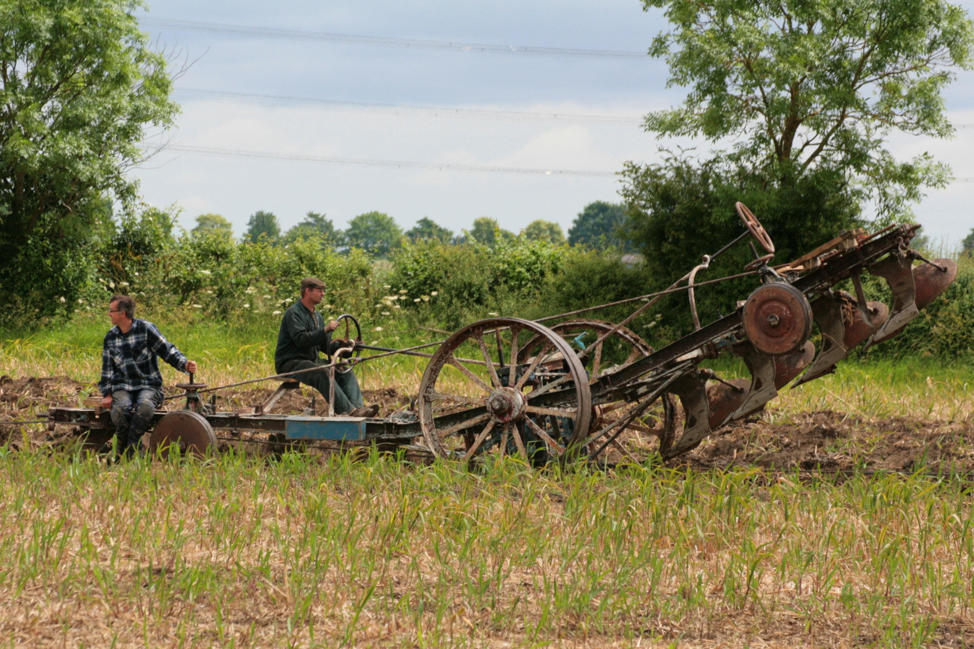 Ward and Dale Traction Engine Plough