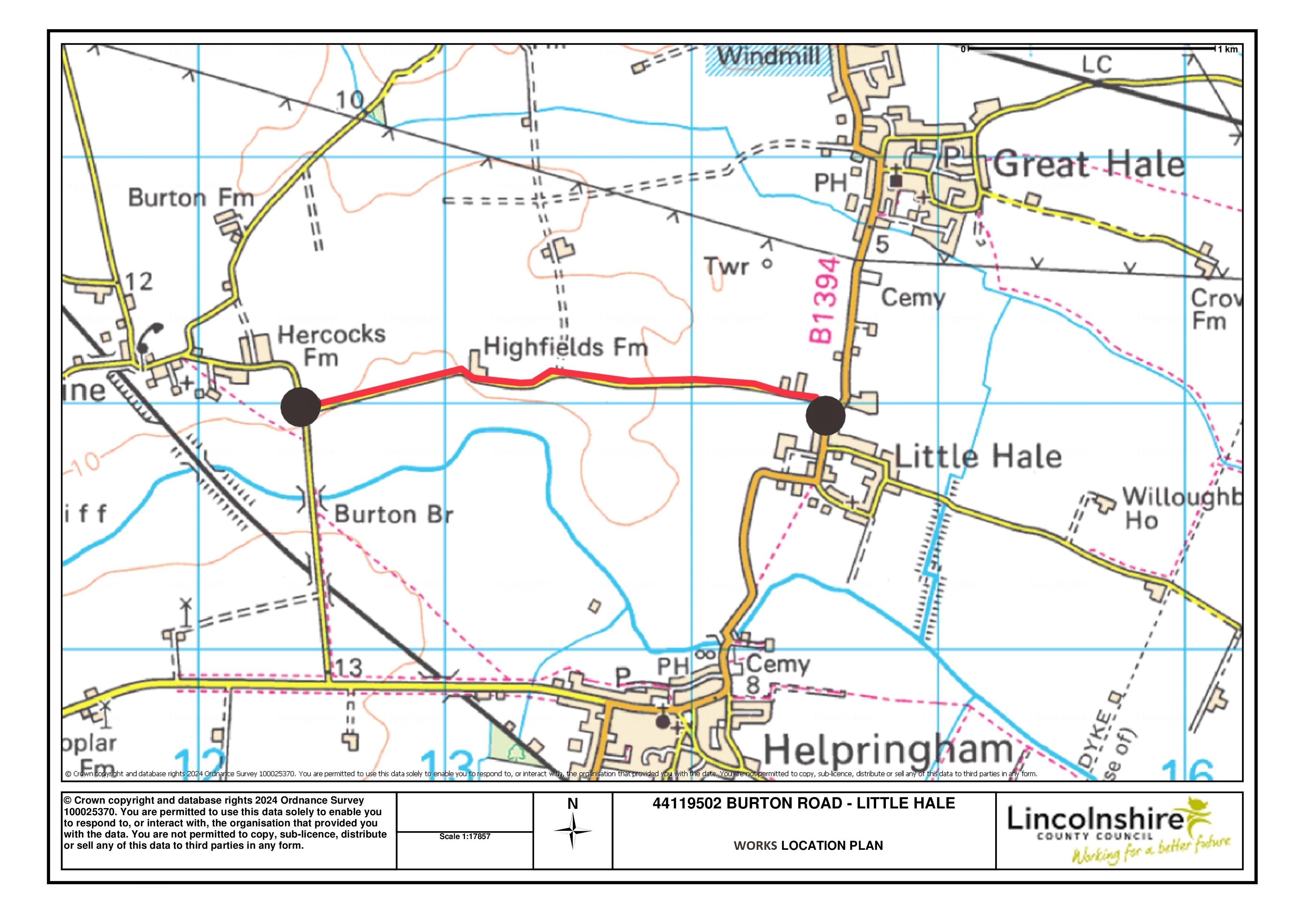 Road Closure Map